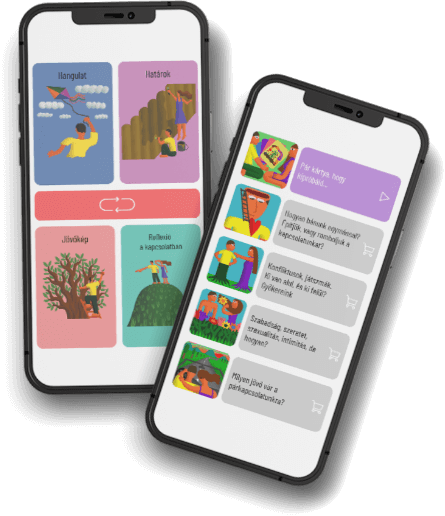 Szeretetkert Kártya app